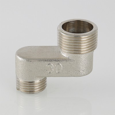 VTr.095.N.0504020 Фитинг резьбовой – эксцентрик с наружной резьбой Valtec 3/4" x 1/2" x 20 мм  - Вид №12
