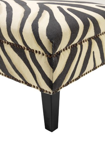 Банкетка Jenner черная EICHHOLTZ ДИЗАЙНЕРСКИЕ, EICHHOLTZ 060433 Черный;белый  - Вид №1