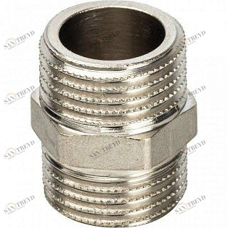 Ниппель НН 1/2" никель STOUT SFT0004001212