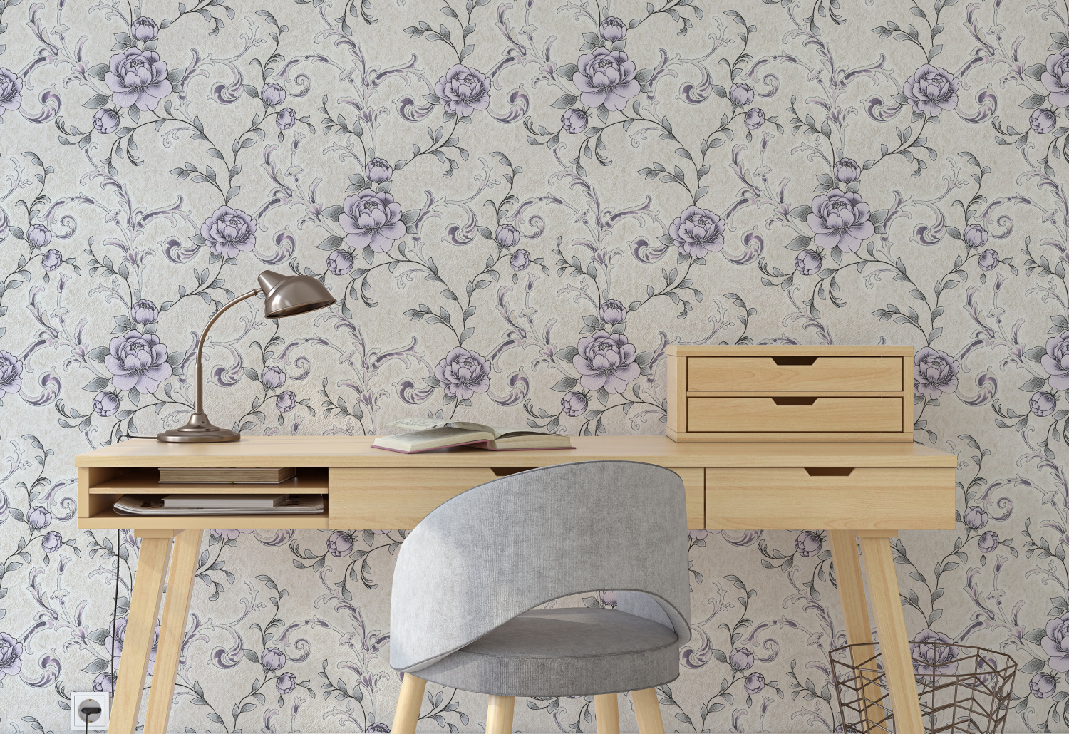 Рулон обоев основа Флизелиновая HC31096-44 Home Color Мин. заказ 6 рулонов HC3109644 - Вид №6