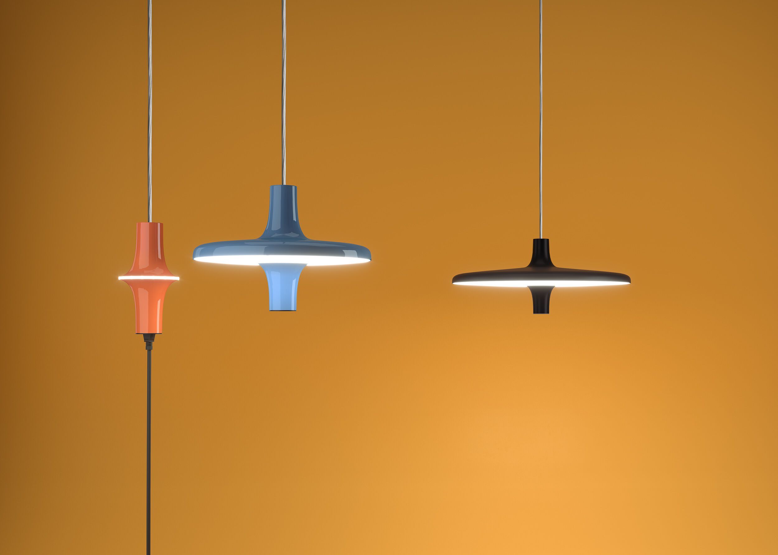 Алюминиевый подвесной светильник с розеткой Martinelli Luce Avro ARCH-00148875 - Вид №8