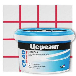 13836608 Затирка цементная Ceresit CE 40 водоотталкивающая цвет чили 2 кг STLM-0003844 ЦЕРЕЗИТ