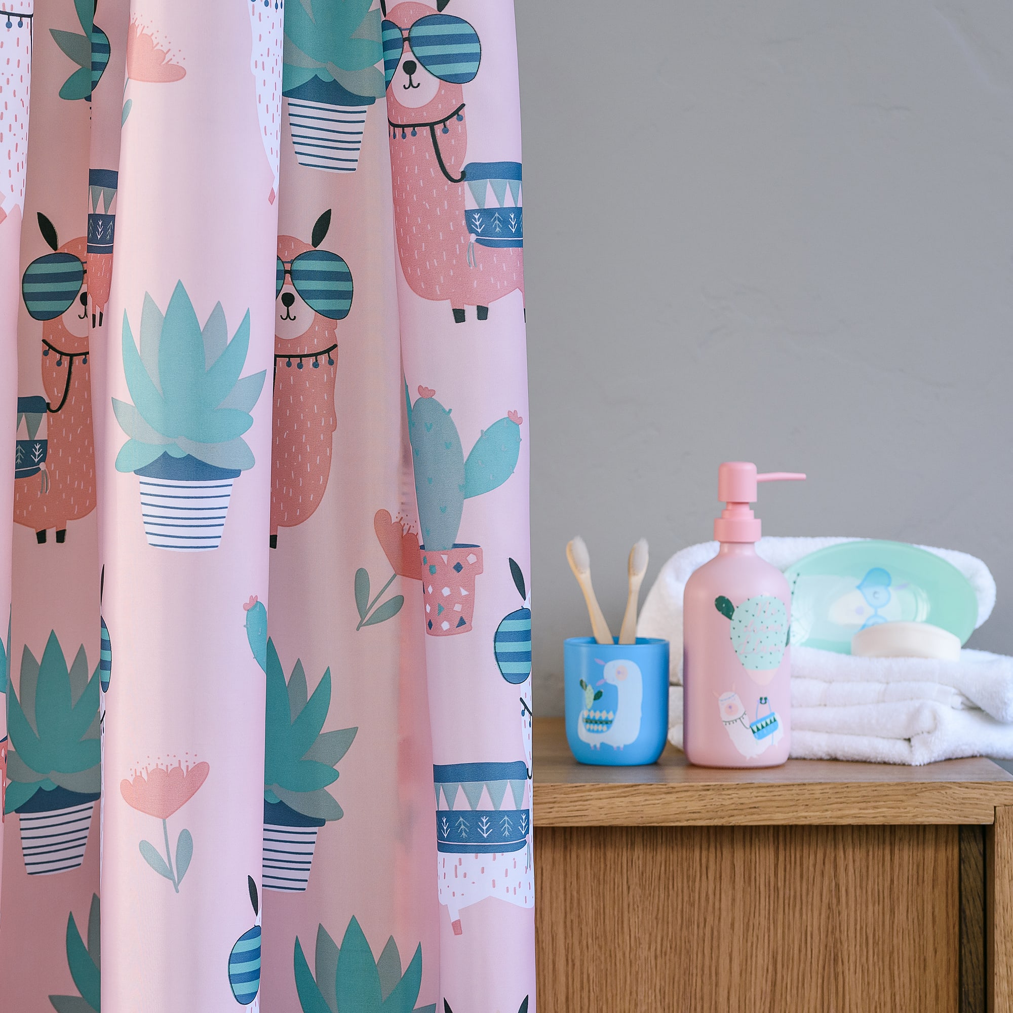 88109927 Стакан для зубных щеток стекло цвет голубой Lama Santreyd - Вид №6