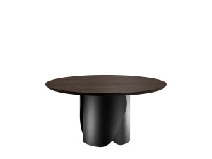 Круглый деревянный стол