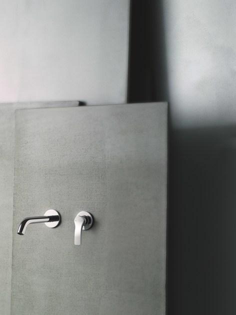 ABOUTWATER Смеситель для умывальника настенный на 2 отверстия Al/23 Fantini Rubinetti sun-id-1358602 - Вид №2