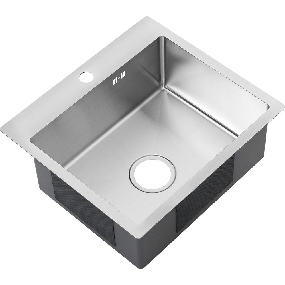 Мойка R5045H MELANA ProfLine 3,0/200 САТИН врезная прямоугольная MLN-R5045H - Вид №5