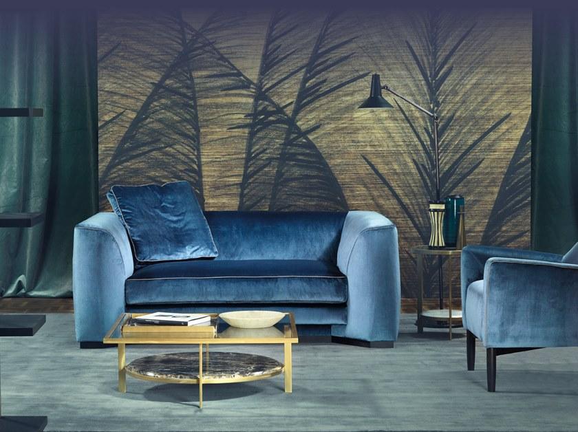 Borzalino 2-х местный бархатный диван Franklin sun-id-1427689 - Вид №2