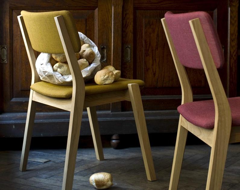 Very Wood Штабелируемый стул из ткани Frame sun-id-1365028 - Вид №3