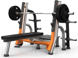 A678 magnum a678 platform скамья для жима горизонтальная с доводчиком MATRIX