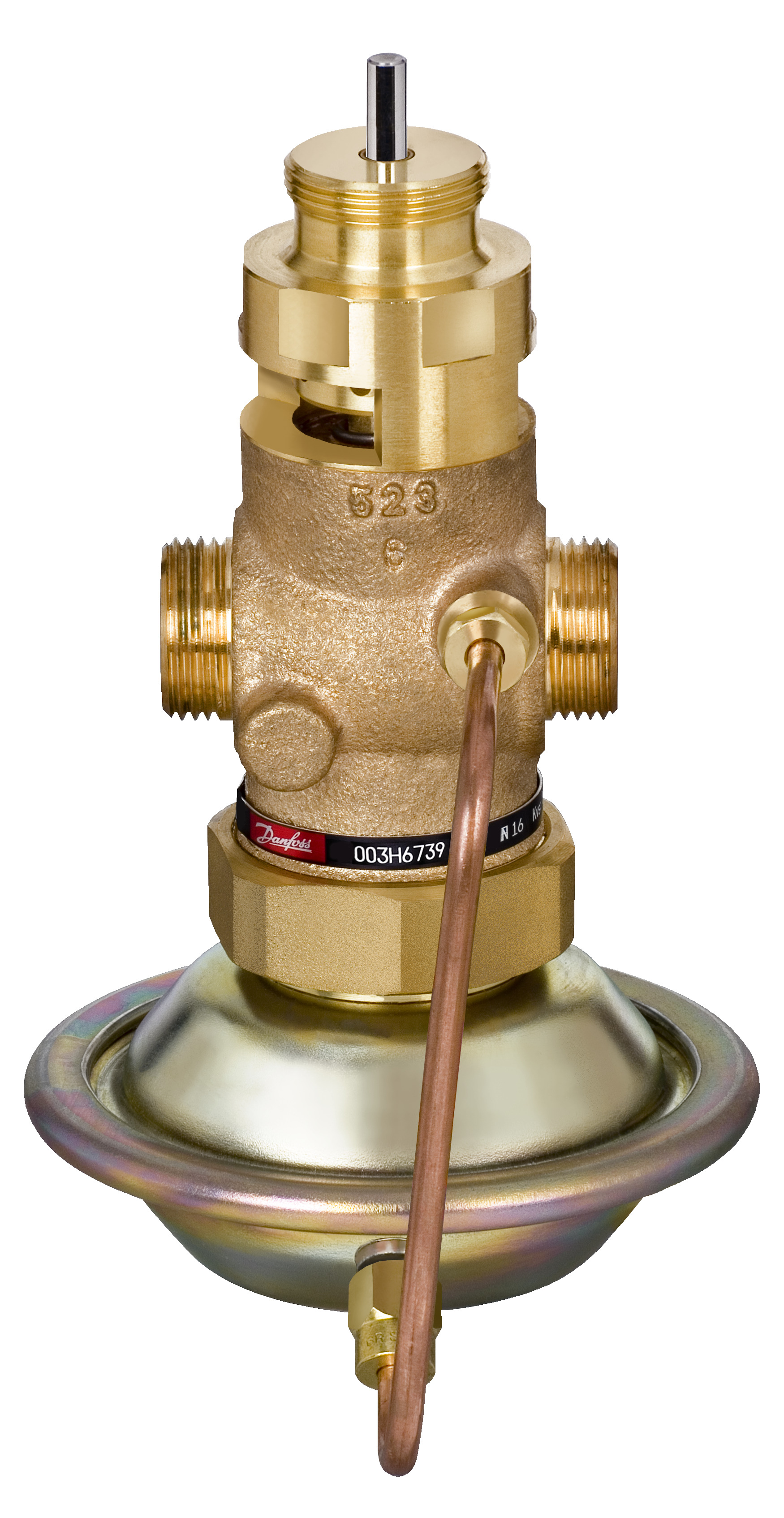 Danfoss Клапан регулирующий комбинированный AVQM с наружной резьбой или фланцевый Комб. р-рAVQM PN16 20/6,3//0,2/резьб. 003H6738  - Вид №19