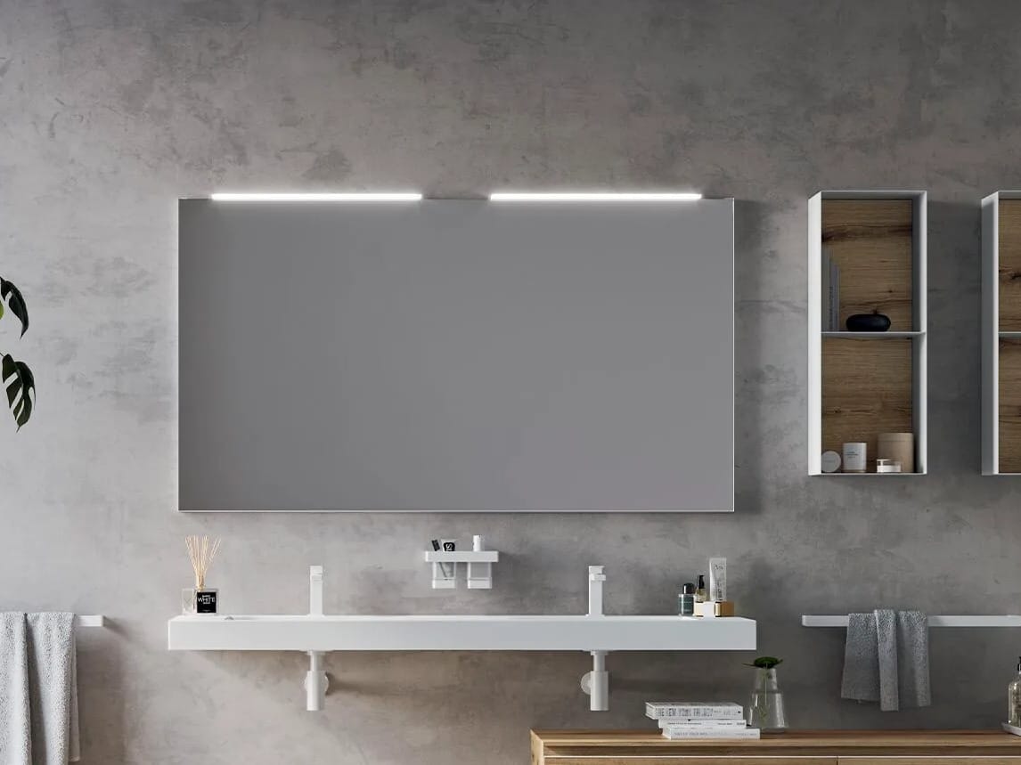 Настенное зеркало для ванной комнаты INDA® GARDA ARCH-00135698