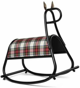 Wiener GTV Design Лошадка-качалка из бука и ткани  Cafurites