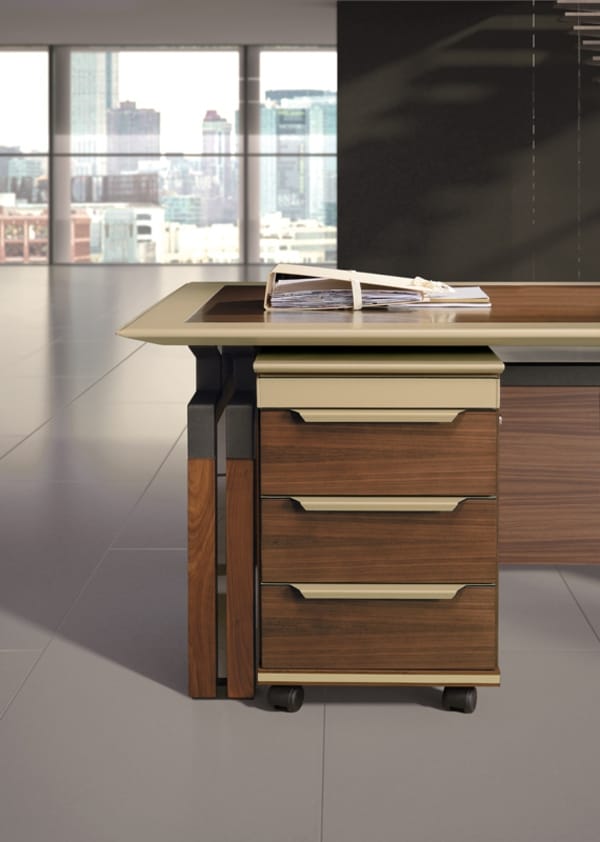 Деревянный офисный комод с колесами i 4 Mariani ARCH-00025443 - Вид №1