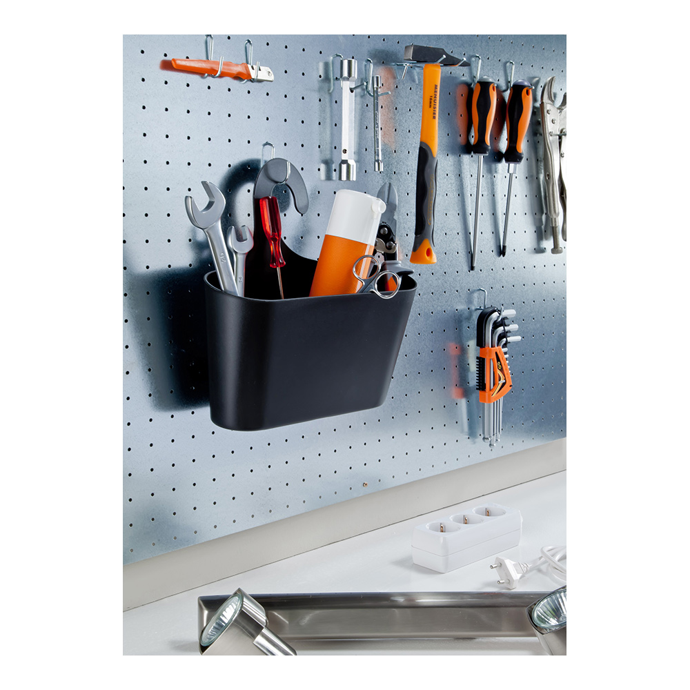 Полка-корзина подвесная stardis серебристо-серая STARDIS  253657 Серый  - Вид №3