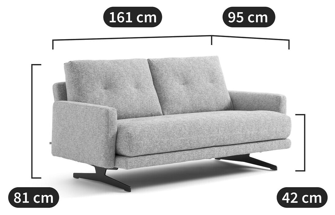 2-местный тканевый диван AMPM DELICATO ARCH-00023180 - Вид №23