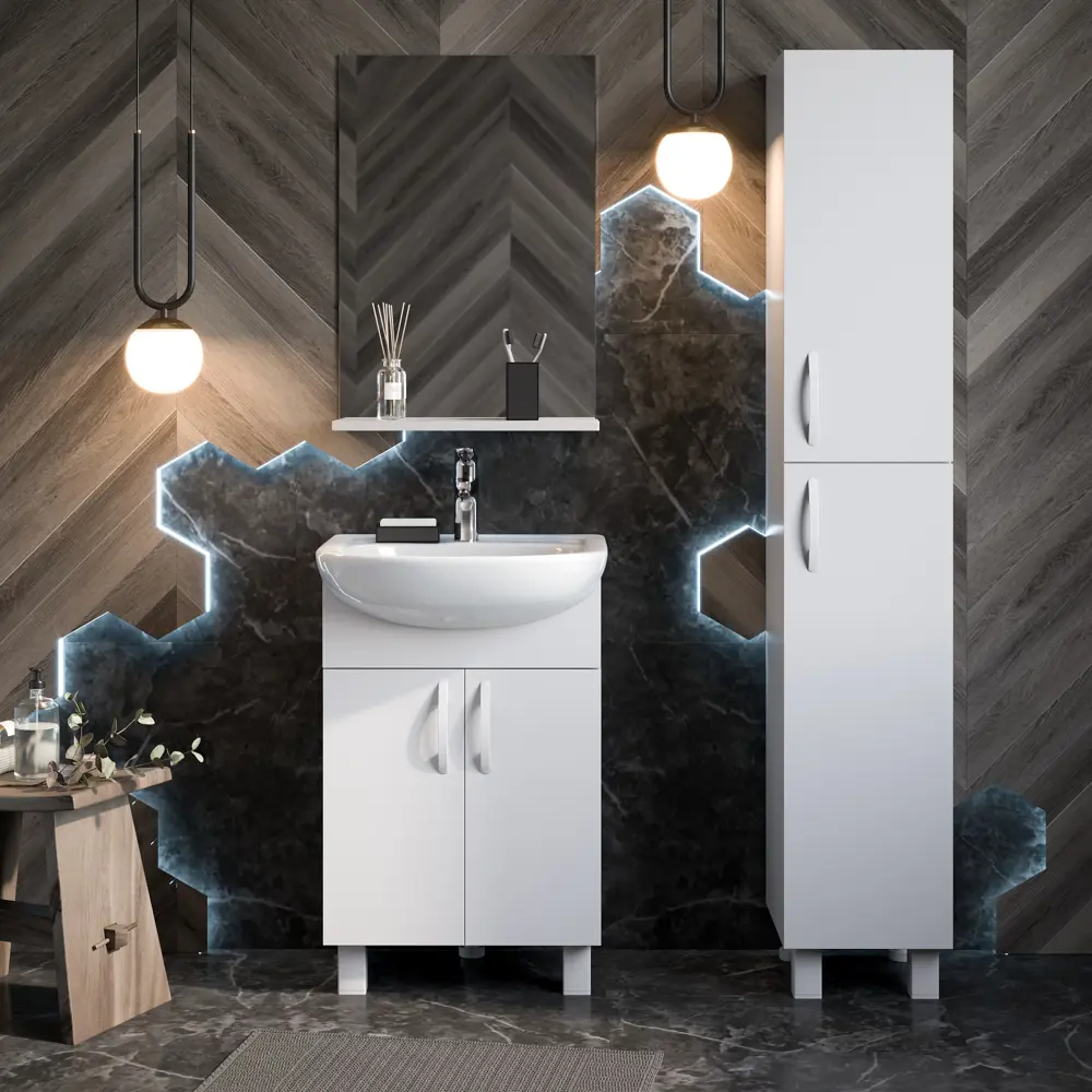 Тумба Santreyd Эрика для ванной с раковиной 60 см 87681489 STLM-0074860 - Вид №4