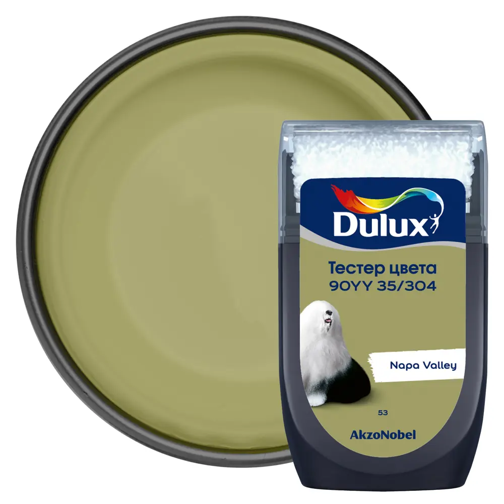 Тестер краски для стен Dulux 90YY 35/304 Napa Valley 30 мл STLM-2103504