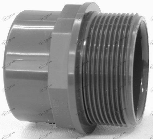 SANIT 292214210 Редуктор, PVC-U, резьбовой соединитель / резьбовое гнездо 