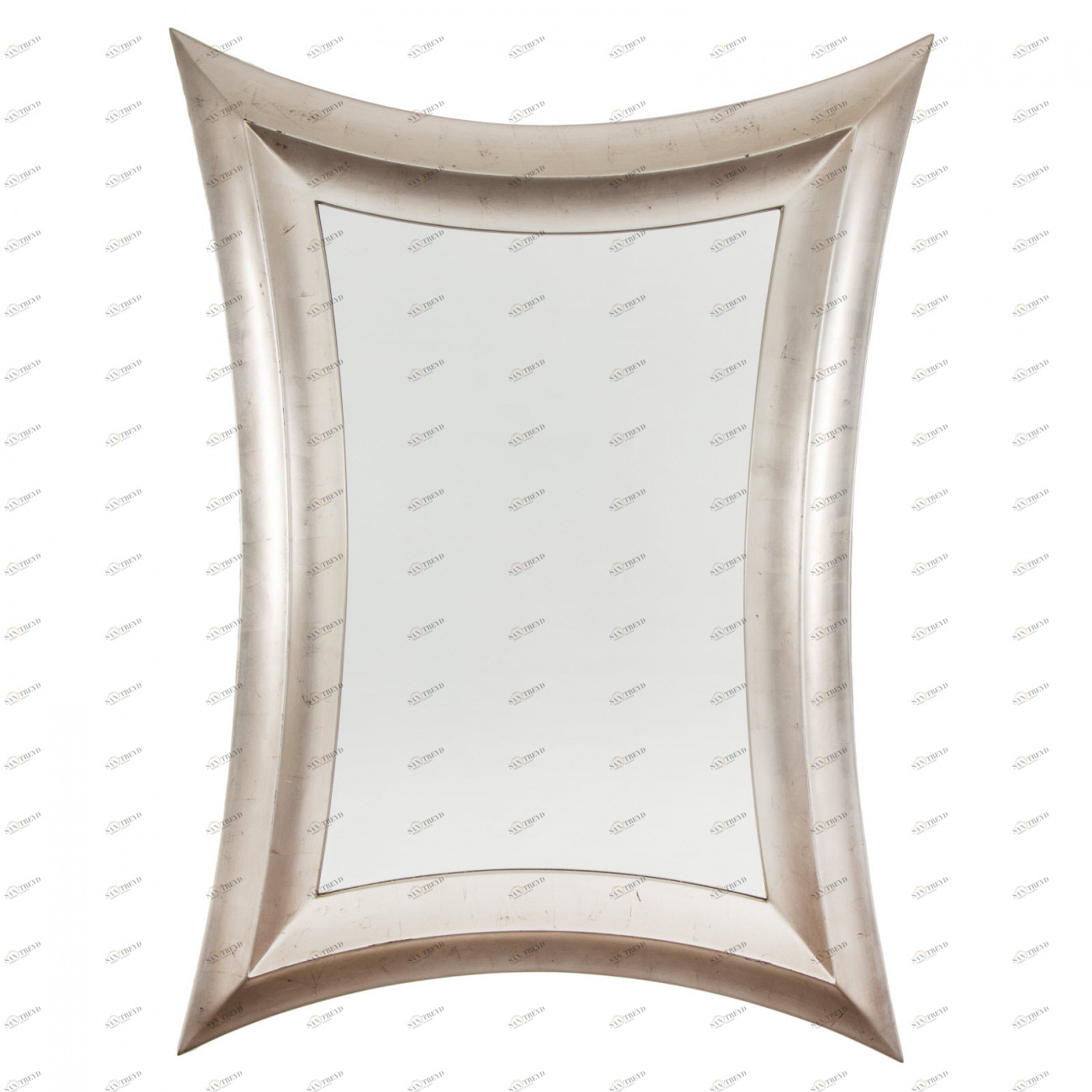 Зеркало настенное фигурное Coca PUSHA ДИЗАЙНЕРСКИЕ 062545 Серебро 