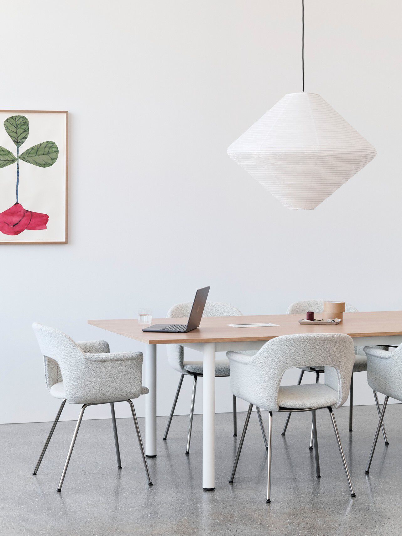 Мягкое кресло с открытой спинкой с подлокотниками Hay макет ARCH-00071158 - Вид №16