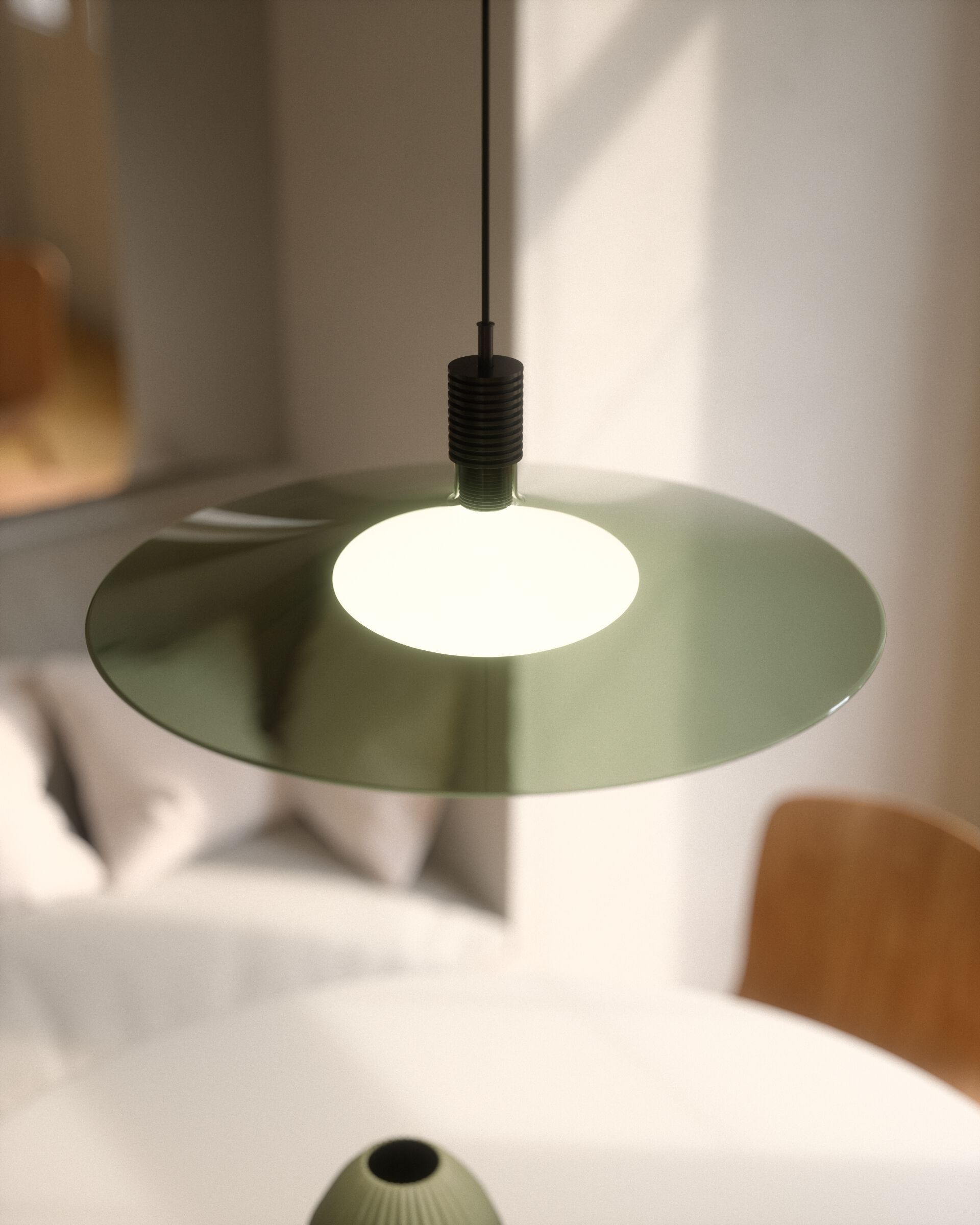 Стеклянный светодиодный подвесной светильник Cangini & Tucci Hydra ARCH-00052773 - Вид №1