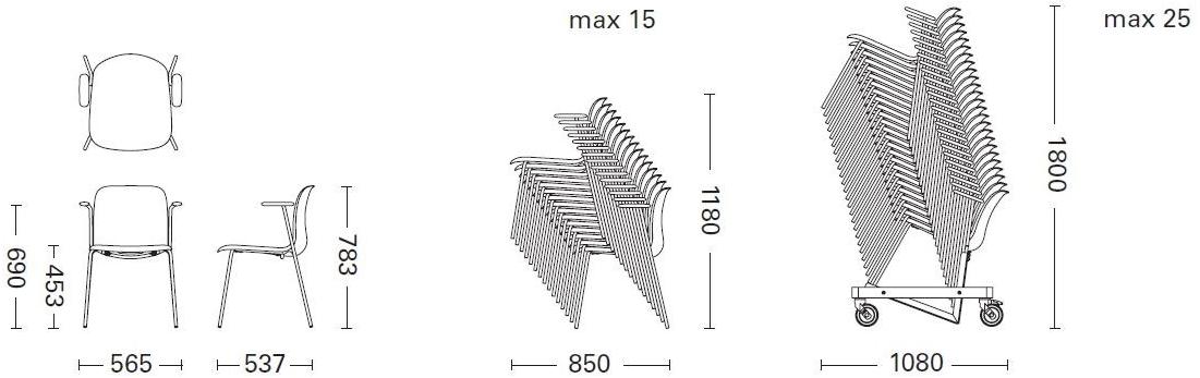 Howe Мягкое кресло с подлокотниками Sixe sun-id-1433708 - Вид №4