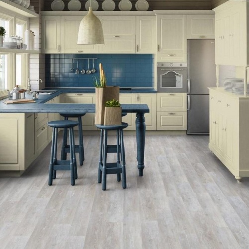 Виниловый ламинат Tarkett Lounge Husky Дуб с брашью (Текстурированная) 914,4х152,4/101,6 мм 1000901227 - Вид №9