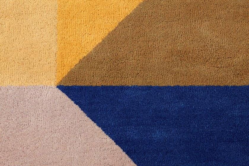 GAN Шерстяной коврик с геометрическими мотивами Hand knotted sun-id-1490957 - Вид №4