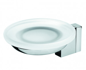 A1034200 Стеклянная мыльница с настенным держателем хром шт AM.PM Admire