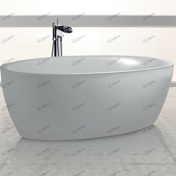 Ванна отдельностоящая Dip Eco Сement Grey Aquamass Stone One ECOСEMENTGREY