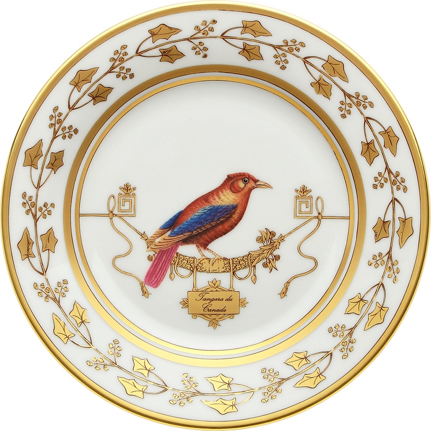 10647866 Richard Ginori Тарелка хлебная 16 см Volie're Tangara du Canada Фарфор 