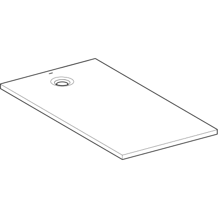 550.766.00.1 Прямоугольный душевой поддон Geberit Olona Geberit  - Вид №1