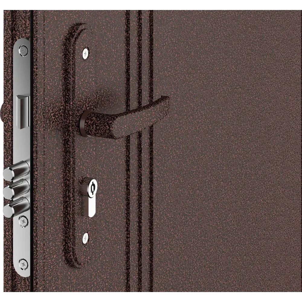 Металлическая входная дверь DOORHAN ЭКО - надежная защита с антивандальным покрытием 16802315 STLM-0007192 - Вид №1