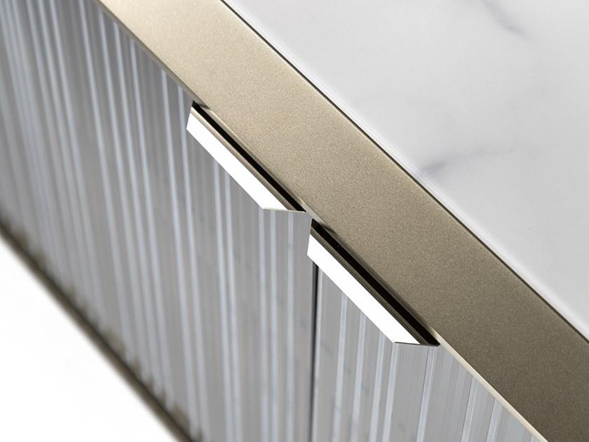 Reflex Буфет стеклянный с распашными дверцами и встроенным освещением London sun-id-1466296 - Вид №3