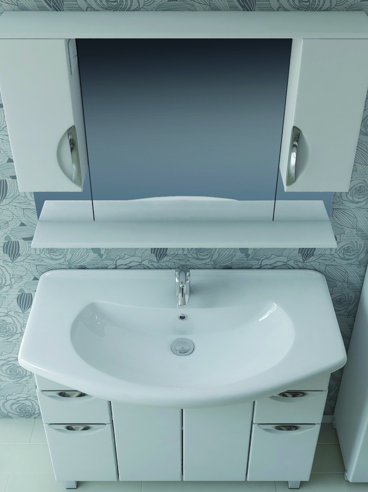 Тумба Callao 1050 (под ум Энигма)1000⨉300⨉830 мм белый Santreyd sun-id-664524 - Вид №2