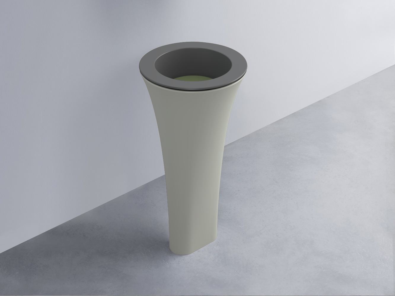 AMLA45-CM+AMPILT-AG+AMCOLT-PM Раковина Amedeo Tondo отдельностоящая cielo Enjoy + Amedeo Ceramica Cielo