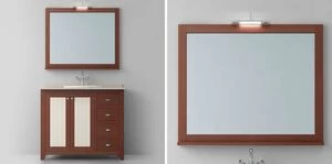 Avila Dos Зеркало COUNTRY в раме с полкой 95x80 Color 27 COLONIAL COUNTRY