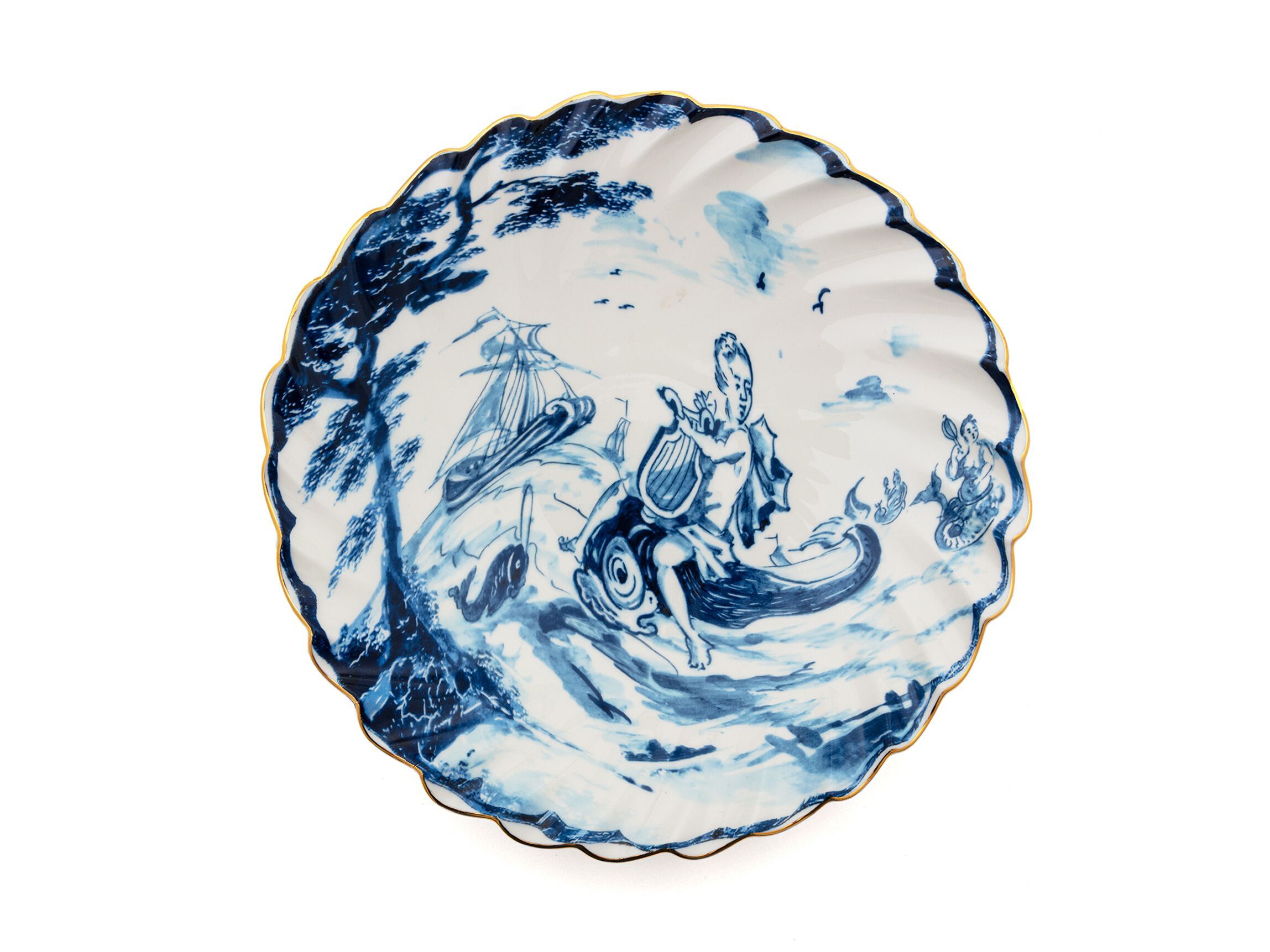 Фарфоровая тарелка Seletti Classics on Acid ARCH-00023088