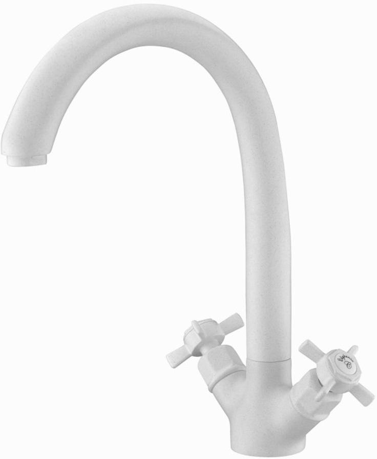 90380681 Однорычажный смеситель 5902660-stone white 20.9 цвет белый STLM-0207626 ELGHANSA