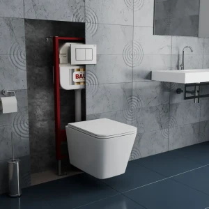 92040910 Комплект BAUEDGE NEO45700-OWLT190401-Q00009 6 в 1: инсталляция 45, унитаз OWL Vatter Ruta-H 53x36.5 быстросъёмное сидень STLM-1355492