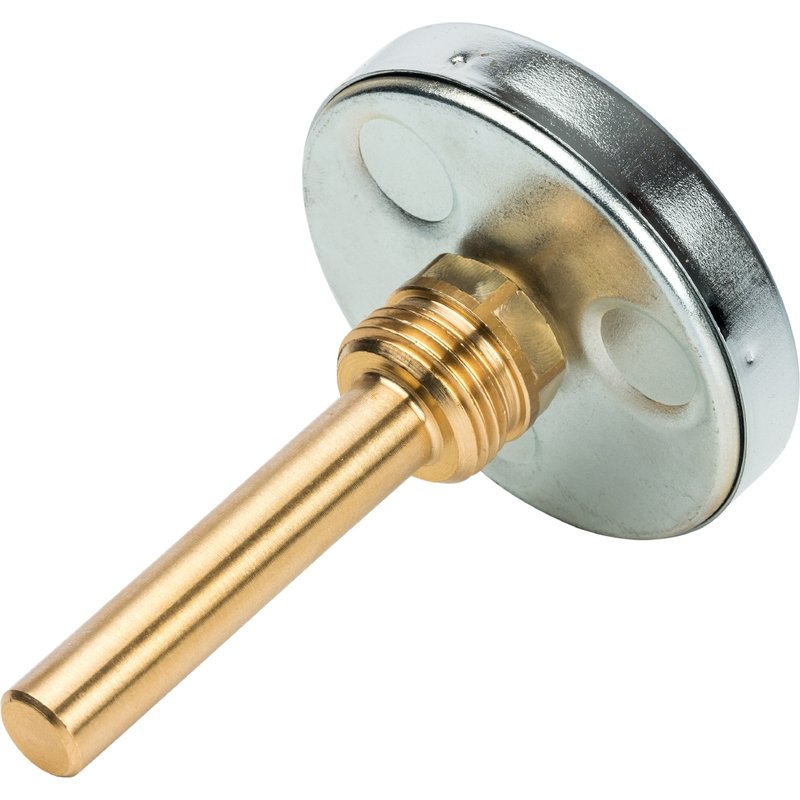 Термометр биметаллический 63 мм 120° STOUT с погружной гильзой 75 мм SIM0001637515 - Вид №4