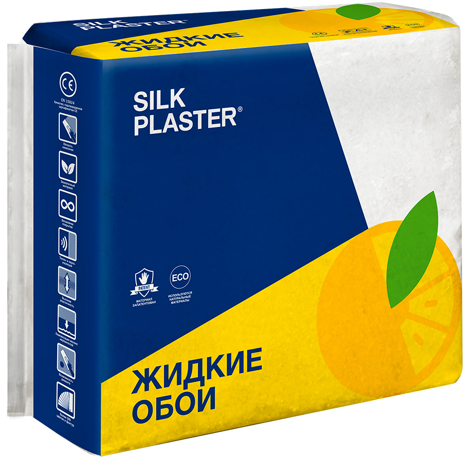 82736049 Жидкие обои Absolute А254 1.05 кг цвет серо-зеленый STLM-0035076 SILK PLASTER