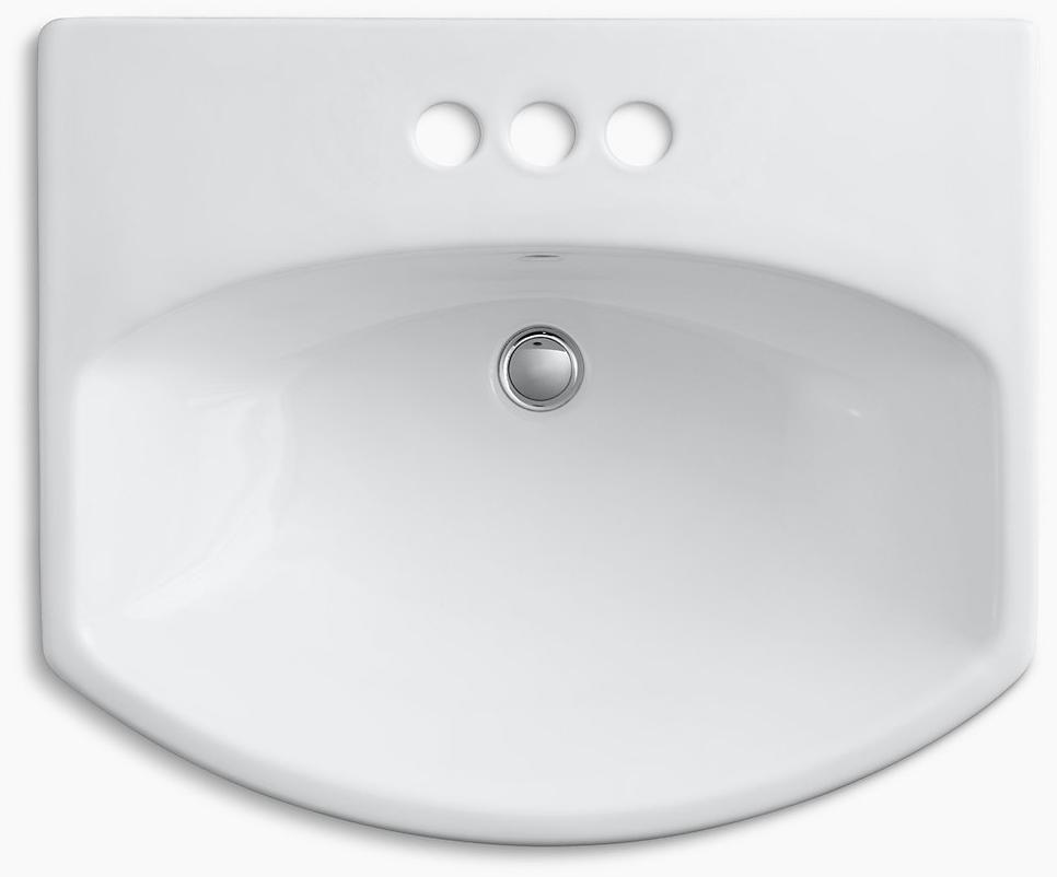 K-2362-4-G9 Напольная раковина стоящая прямоугольная Kohler  - Вид №2