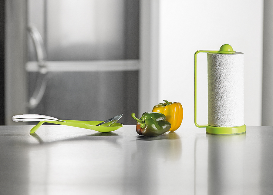 01455731 Держатель для бумажных полотенец forme casa красный Guzzini  - Вид №2