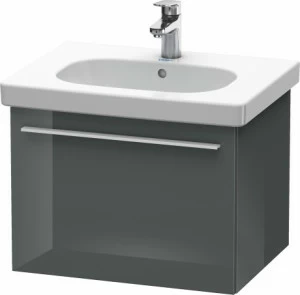 XL605103838 X-Large Тумбочка подвесная Доломитово-серый глянцевый лак