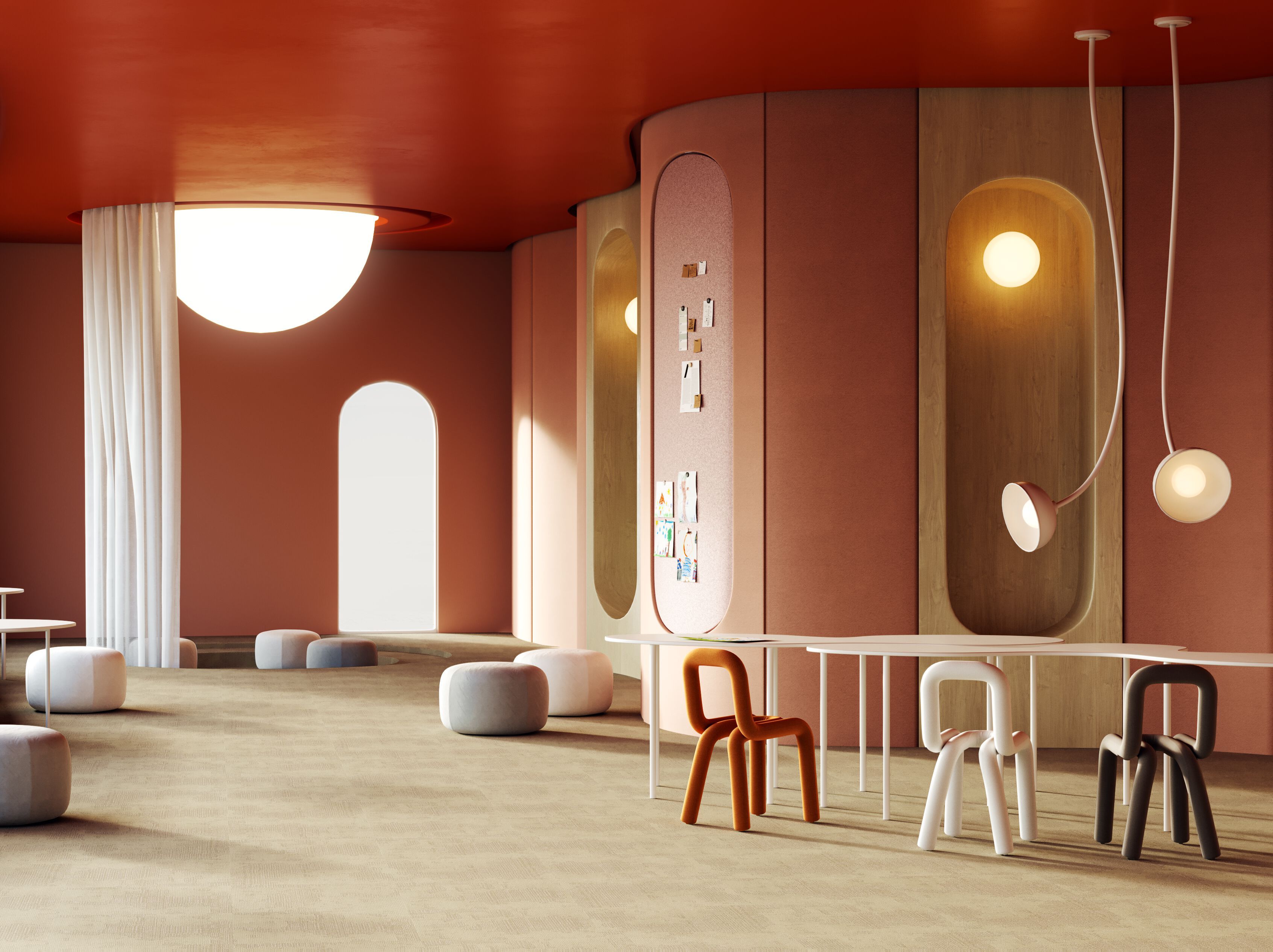 Ковровое покрытие ECONYL® MODULYSS &amp ARCH-00137115