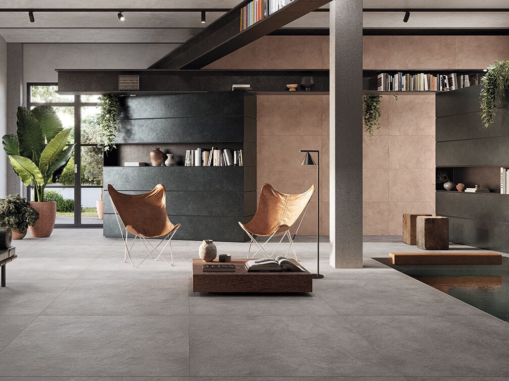 Пол / облицовка керамогранита с цементным эффектом для внутреннего и наружного применения Ceramiche Refin Concrete Look ARCH-00078277 - Вид №2
