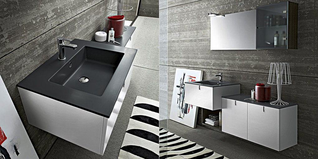 Комплект мебели для ванной комнаты Play 2012 48-49 Cerasa Play PLAY20124849 - Вид №1