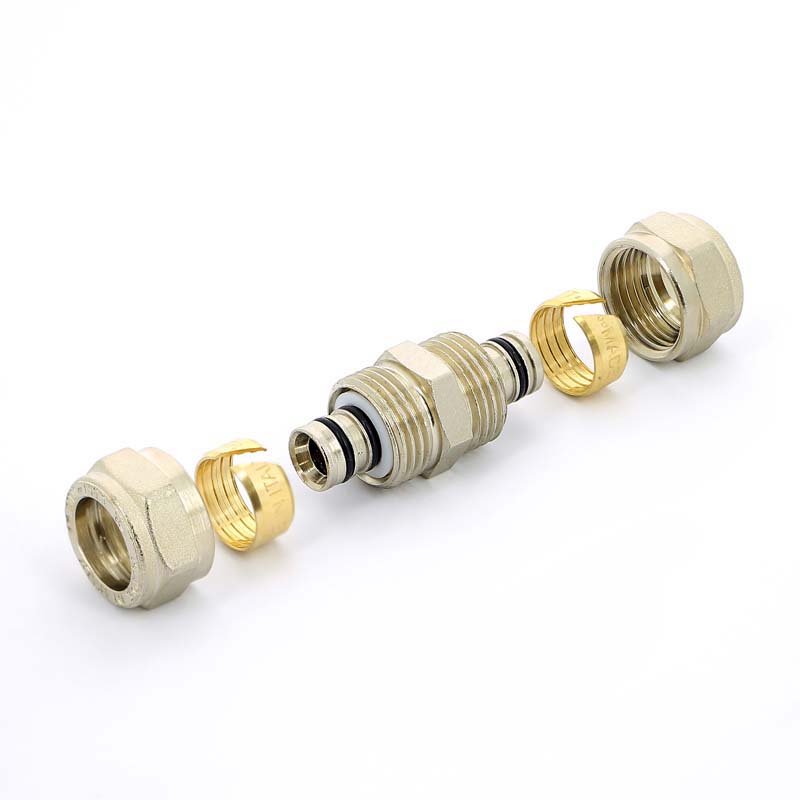 Муфта обжим никелированная TIEMME 32 1600056 - Вид №4