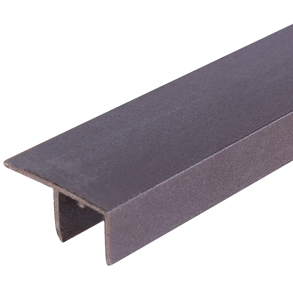 F-профиль для террасной доски ITP 3000x63.5x30 мм ДПК цвет венге STLM-2131346 - Вид №2